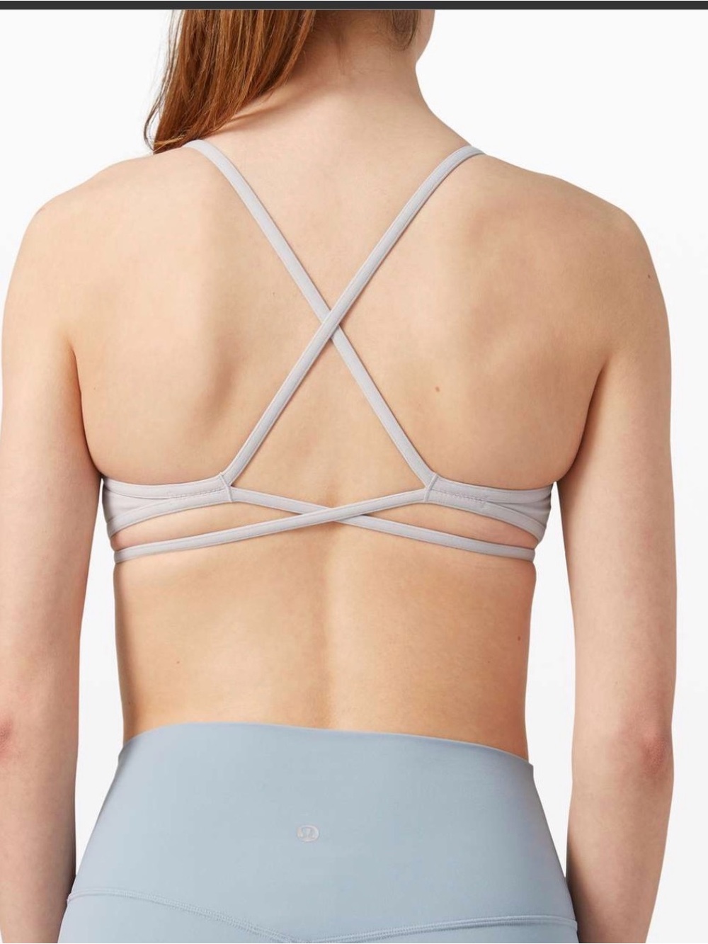 Lululemon Quiet Within Bra Iced Iris Size 6 Gently Used
